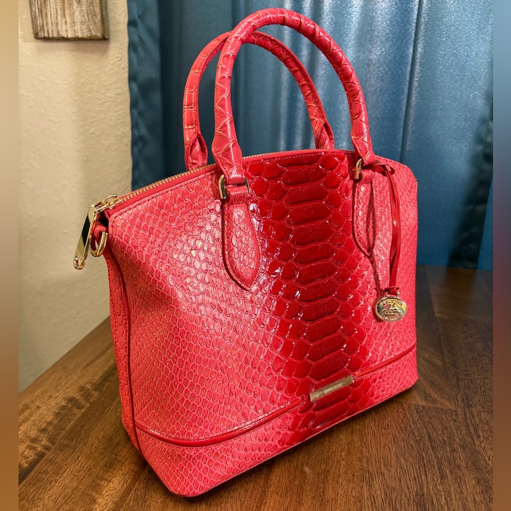 **SOLD**Brahmin NWOT Duxbury - Flame Calimero - Feminine, Sultry, Date Night - Picture 3 of 16